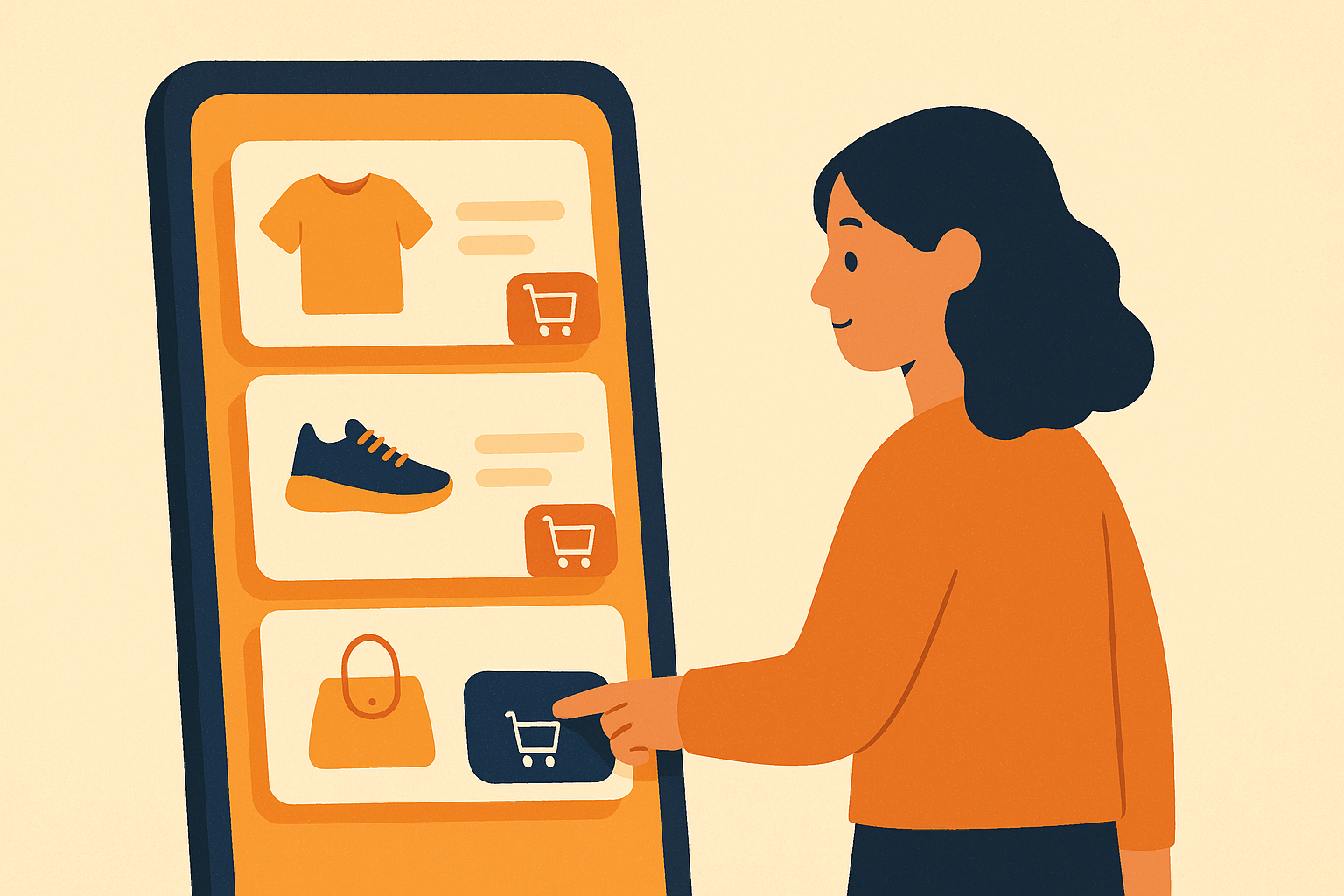 Illustration of tidy themed idea lists
