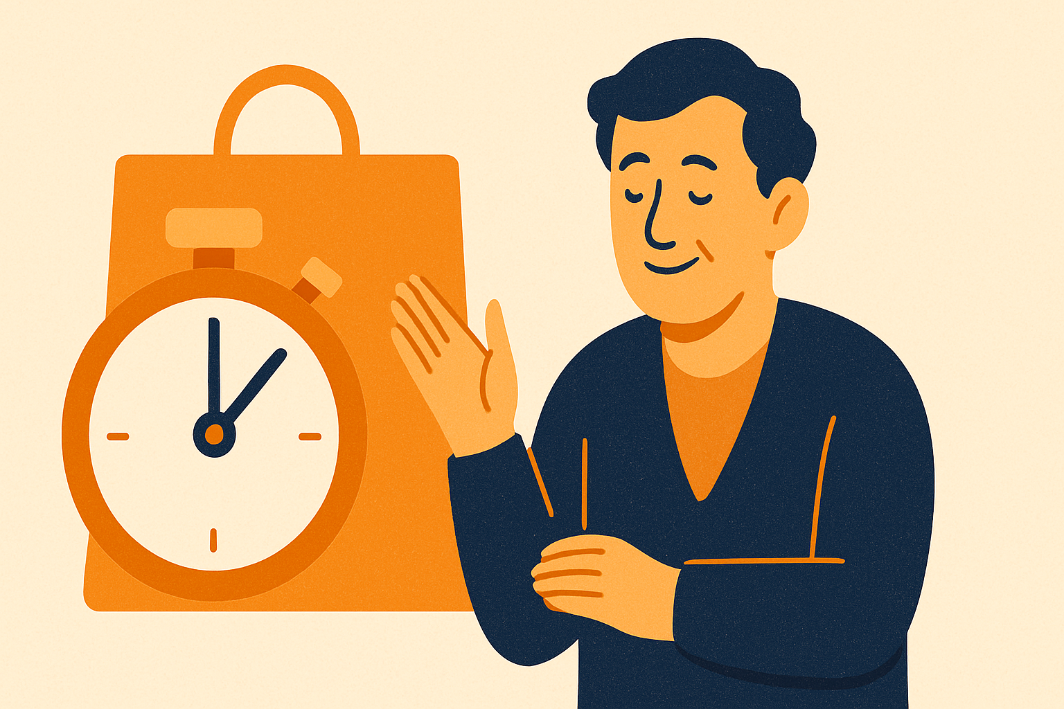 Illustration of a tasteful urgency timer on a deal