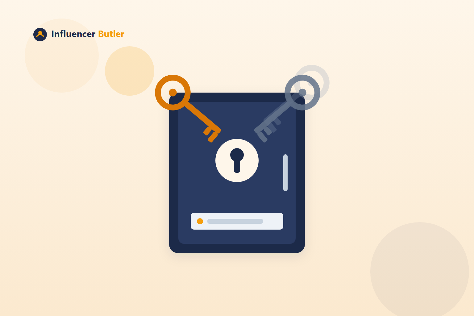 Illustration of two identical keys opening the same locked mailbox, representing a private proxy address quietly handed out to more than one customer