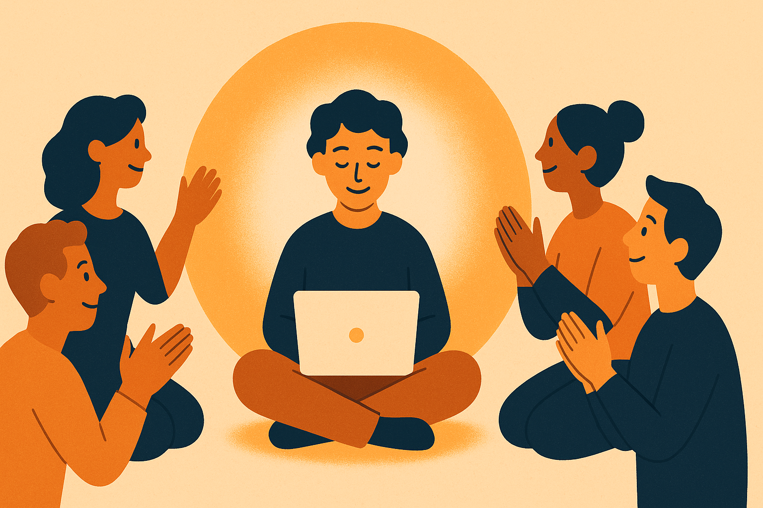 Illustration of a small but mighty audience